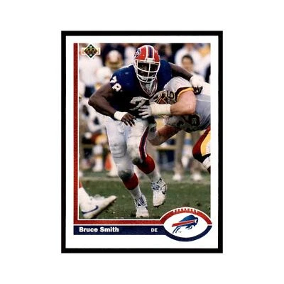 1991 Upper Deck Bruce Smith Bills #174 - Image 1 of 3