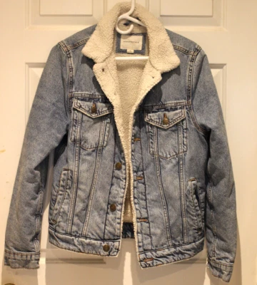 Мальчики джинсовой ткани зимнее пальто, Aeropostale, размер XS - Изображение 1 из 4