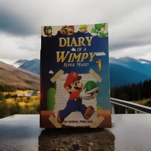Diary Of A Wimpy Super Mario Book - Picture 1 of 2