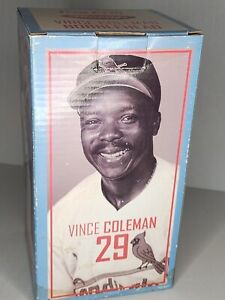 Vince Coleman St. Louis Cardinals SGA Bobblehead!! W/ Original Box!