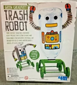 Robot Basura Creative Robot Project Construye 2 Robots 4M Verde Creatividad Sellada - Imagen 1 de 4