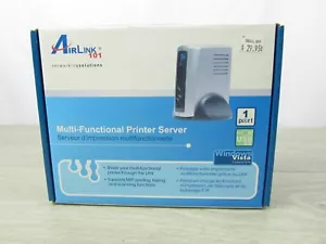 AirLink 101 AMPS230W Wireless Multi-functional Print Server New Open box Tested - Afbeelding 1 van 7