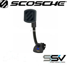 Scosche magicMOUNT 12v Power Magnetic Car Mount With USB Charger MAG12V
