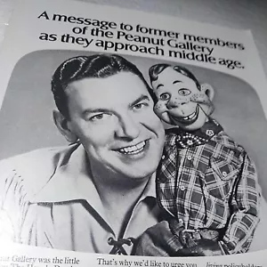 Howdy Doody Print Werbung 1976 WÄHLEN SIE 2 ANDERE ERHALTEN 3/24 FLIPSIDE Thunderbird - Bild 1 von 8