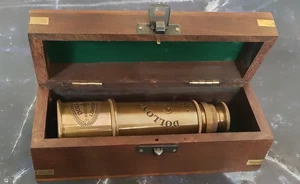 Personalized Telescope,Engraved Spyglass Telescope,Vintage MARINE TELESCOPE Gift - Picture 1 of 37