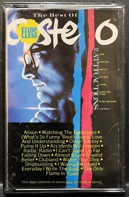 CASSETTE TAPE - Elvis Costello And The Attractions - The Best Of - Image 1 of 2