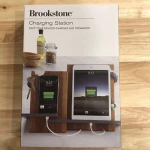 BROOKSTONE CHARGING STATION / ORGANIZATION hands-free / holds multi devices - Picture 1 of 6