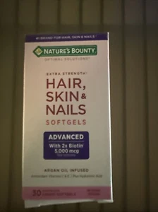 Nature's Bounty Advanced Hair, Skin & Nails 30 Count EXP. 04/2026 - Picture 1 of 2