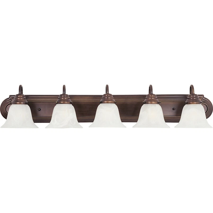 Maxim 8015MROI Essentials - 801x Bathroom Light in Oil Rubbed Bronze