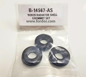 1928 1929 Model A Ford Radiator Shell Grommet Set Coupe Sedan Pickup Roadster - Picture 1 of 1