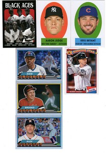 2021 Topps Archives Baseball Inserts Pull Offs Big Foil Shining Stars list