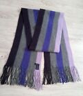 Gant*Lambswool Scarf. Logo, Striped, 4 Colors, Size: 24X210 Cm
