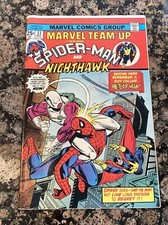 Marvel Team-Up #33 (1975)  Spider-Man & Nighthawk VF-