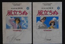 JAPAN Studio Ghibli: The Wind Rises / Kaze Tachinu Film Comic 1~2 Complete Set