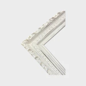 9 X 12 In Stock-Vintage style wood picture frame with compo trims. antique style - Picture 1 of 10