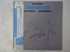 Keith Jarrett Trio Standards Live ECM Records 25MJ 3536 Japan  VINYL LP OBI