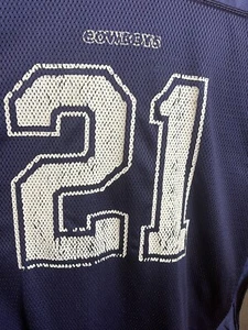 Reebok NFL Dallas Cowboys Julius Jones #21 Jersey Adult XL Navy Blue - Picture 1 of 8