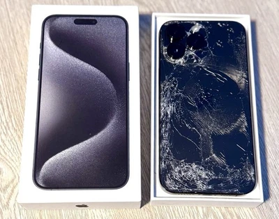 Apple iPhone 14 Pro Max 256GB (Unlocked) CRACKED SCREEN + BACK GLASS - Image 1 of 2