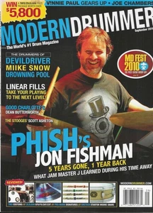 MODERN DRUMMER MAGAZINE SEPTEMBER 2010 PHISH JON FISHMAN MIIKE SNOW DEVILDRIVER - Bild 1 von 1