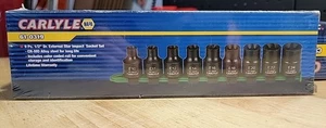 Carlyle Napa 1/2 in Dr. External Star Impact Socket Set 9 Piece 61-0319 SAE NEW! - Bild 1 von 8