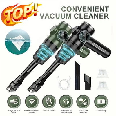 29000Pa Wireless Car Vacuum Cleaner High Power Upgraded Strong Suction Dry&Wet - Image 1 of 4