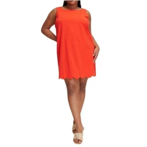 Kate Spade New York X Target Scalloped Mini Shift Dress Bright Red Size XXL - Bild 1 von 10