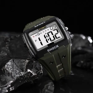 Big Numbers Full Size Digital Watch Water Resistant Electronic Wristwatch - Picture 1 of 16