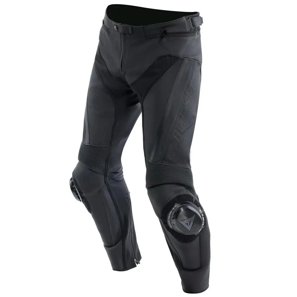 Dainese Delta 4 Leather Track Motorbike Motorcycle Trousers Pants By TriCore - Immagine 1 di 3