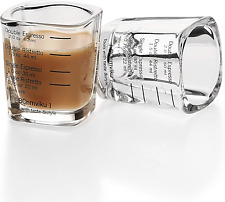 Espresso Shot Glasses Measuring Cup Liquid Heavy Glass Wine Glass Shot Glass 26i