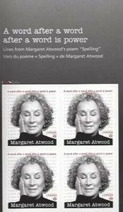 Canadá # 3315 "MARGARET ATWOOD" Nuevo 2021 Edición en bloque - Imagen 1 de 1