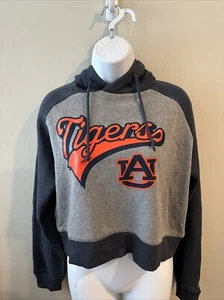 Auburn Tigers Hoodie Womens Size Small Champion Cropped Hooded Sweatshirt NWT - Picture 1 of 10