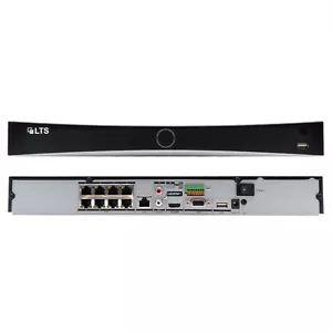 LTS LTN8708D-P8N 8 canali PoE 4K NVR - Foto 1 di 3
