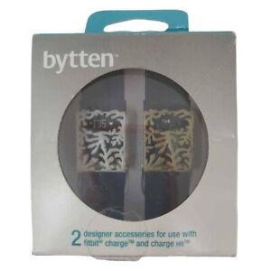 Bytten Matisse Designer Slides For Fitbit Charge White Gold Recycled USA S New