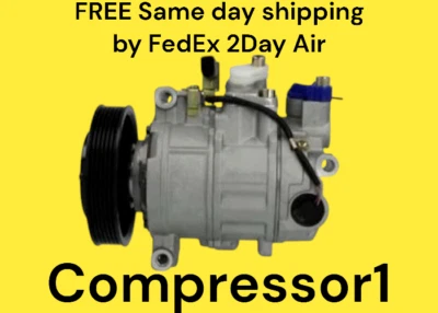 Compresor de aire acondicionado para Audi A6 3,0 L 2006-2011, S4 2010-2012 V6, Q5 2009-2012 3,2 L Foto 1 de 2