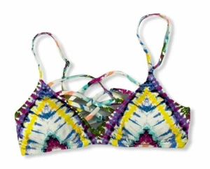 Women's Strappy Bikini Top - Bar III - Multicolor - XS - S445 - Picture 1 of 2