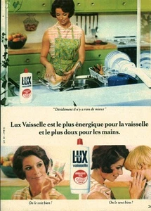 Publicité ancienne produit vaisselle Lux 1968 issue de magazine - Picture 1 of 1