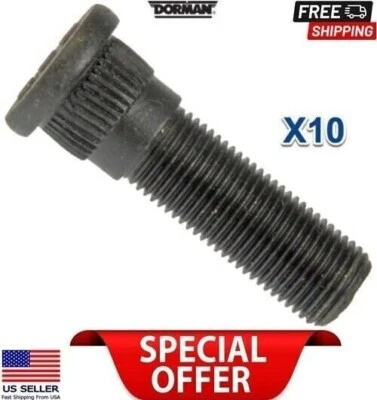 Tacos de 10 ruedas Dorman REEMPLAZAN Jeep OEM #6104491 Cherokee Wrangler Hecho en EE. UU. Foto 1 de 3