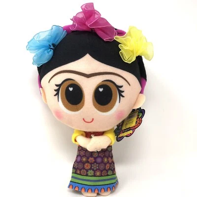 Amparin Frida Kahlo The World Famous Mexican Artist & Feminist Plush Doll 8” - Image 1 of 4