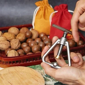 Manual Nut Opener Nut Cracker Machine Nut Sheller Tool Macadamia Opening OZ - Picture 1 of 11