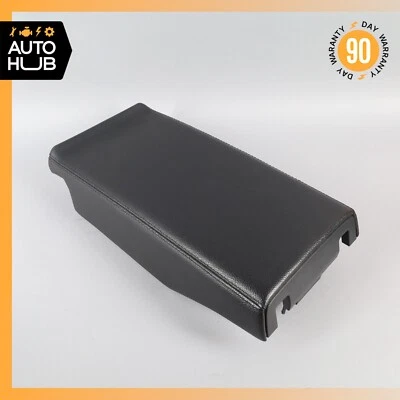 03-06 Mercedes R230 SL500 SL55 AMG Center Console Rear Lid Cover Panel Black OEM - Image 1 of 4