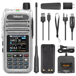 Talkpod A36Plus Walkie Talkie: GMRS, VHF UHF, 5W, 512 Channels, Car & Patrol - Picture 1 of 5