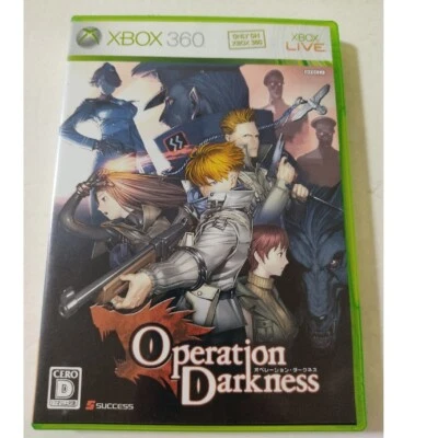 Operation Darkness Microsoft Xbox 360 success Simulation X4X-00002 w/Case JP 40 - Image 1 of 4