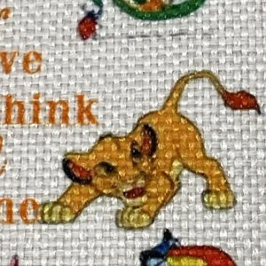 Disney Lion King Bag Hakuna Matata Cosmetic Makeup Zipper Pumba Timon Nala Zazu - Picture 1 of 14
