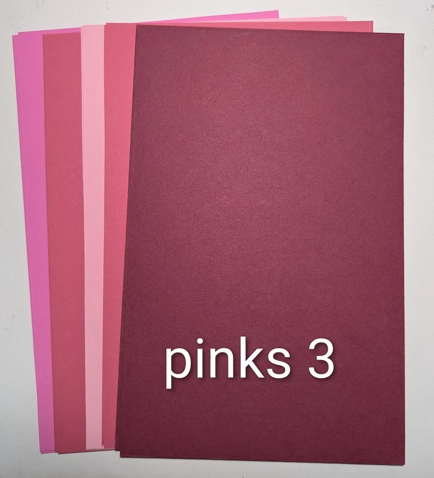 10 Cartulina A2 5 1/2" x 8 1/2" para hacer tarjetas Elige tu combinación de colores Foto 1 de 1