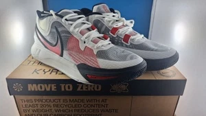Mens NIKE KYRIE 8 WHITE BLACK BASKETBALL SHOES SZ US11 Uk10 New Box - Picture 1 of 3