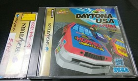 Daytona USA Sega Saturn Complete w/ Spine Card NTSC-J Japanese Version
