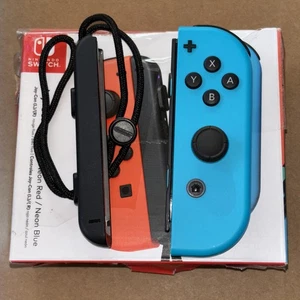 Genuine Nintendo Switch Neon Blue  Right  Joy-Con Joy Con Authentic Controller - Picture 1 of 9