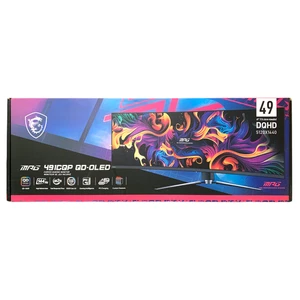MSI MPG 491CQP QD-OLED DQHD 49" 144Hz Curved Gaming Monitor - Picture 1 of 2