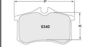 BRAND NEW   PERFORMANCE FRICTION 0340.91.15.44 BRAKE PADS -GDB1330, PAD1119  - Picture 1 of 4