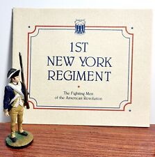Franklin Mint Fighting Men Of The Revolution 1st New York Regiment w COA
